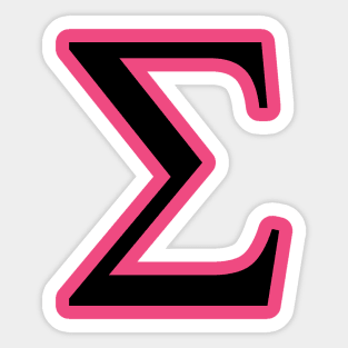 Sigma Sticker